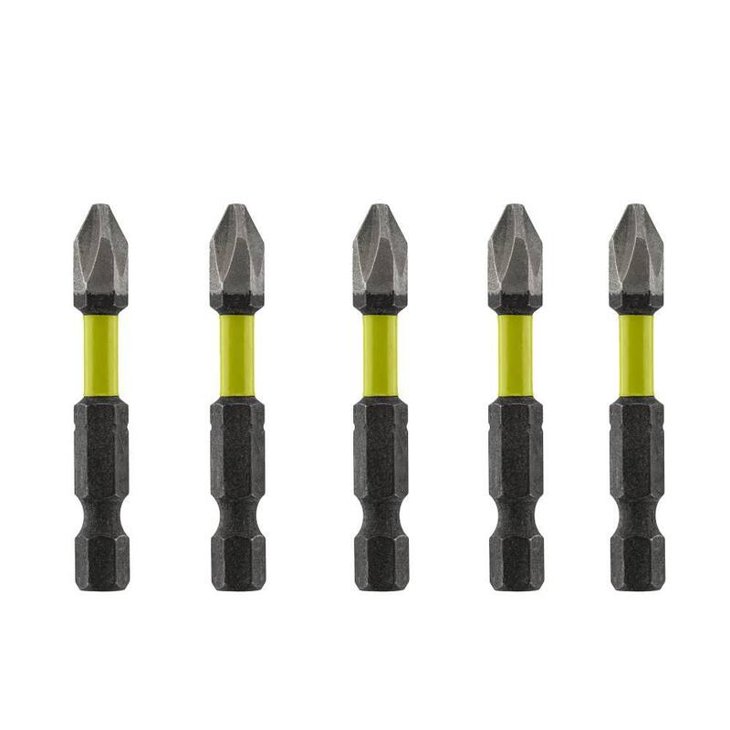 Puntas de unidad de impacto con diamante de 2 pulgadas (juego de 5) - A96502