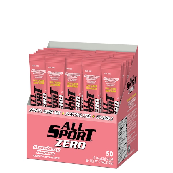 All Sport Sports Drink Strawberry Banana, PK50 - 10125026