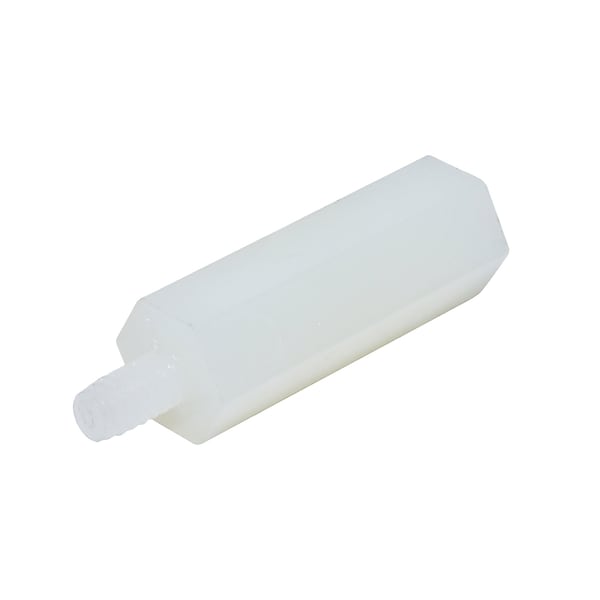 Usa Industrials Hex Standoff, #4-40 Thrd Sz, Nylon Plain, 1/4 in Hex W - BULK-SNDF-821