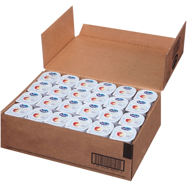 Ocean Spray Ocean Spray 100% Apple Juice 4 fl. oz. Cups, PK48 - 00720