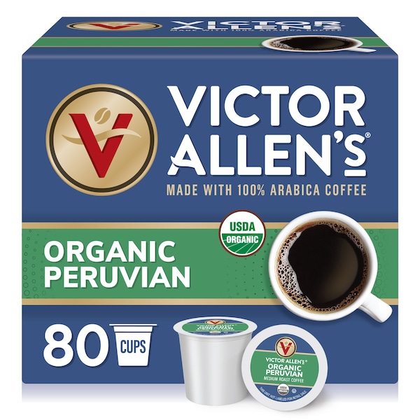 Victor Allen Victor Allen's Coffee Morning Blend, Light Roast, 200 Count, Single Serve Coffee Pods for Keurig K-Cup Brewers - FG016337RV