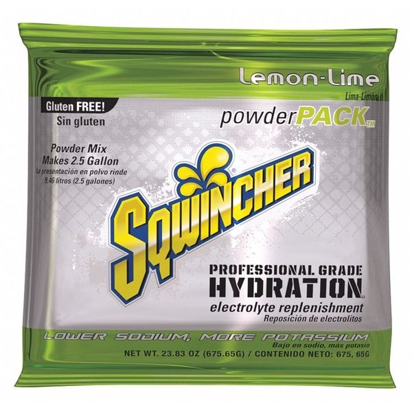 Sqwincher Sports Drink Mix Powder 23.83 oz., Lemon-Lime - 159016043