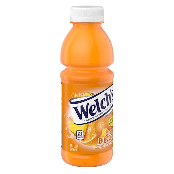 Welchs Welch's Orange Pineapple PET Bottle Drink 16 fl. oz. Bottle, PK12 - WPD30201