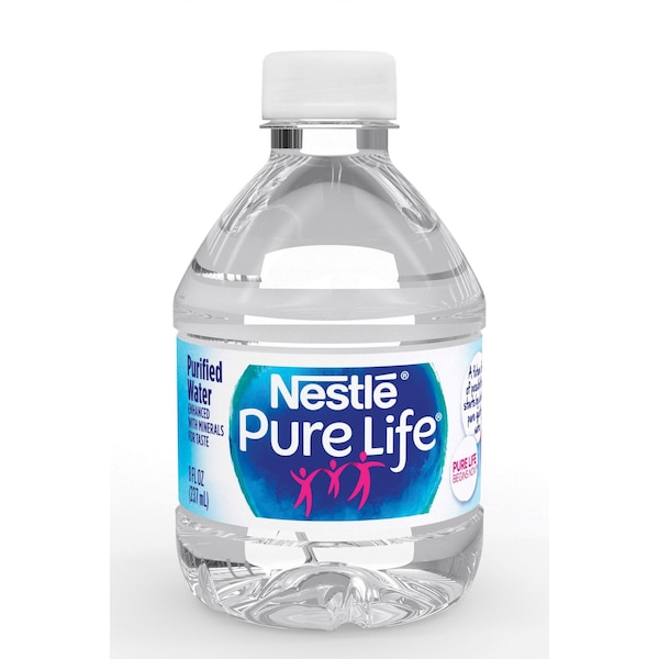 Pure Life Water, Nestle, Purelife, 8 oz., PK24 - 194627