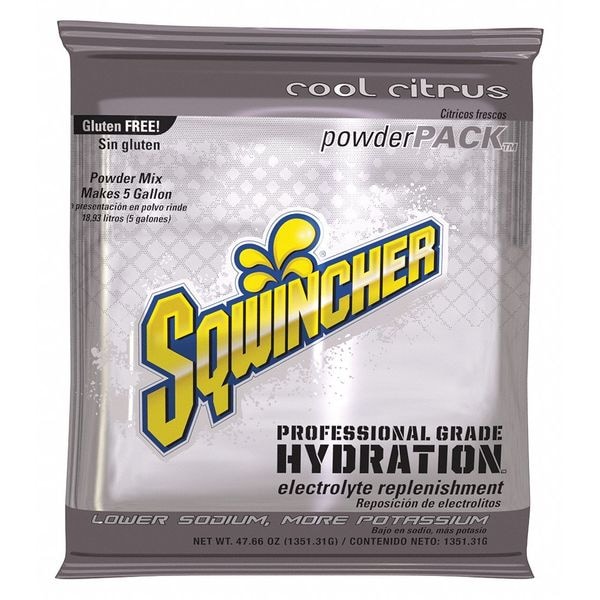 Sqwincher Sports Drink Mix Powder 47.66 oz., Cool Citrus - 159016402
