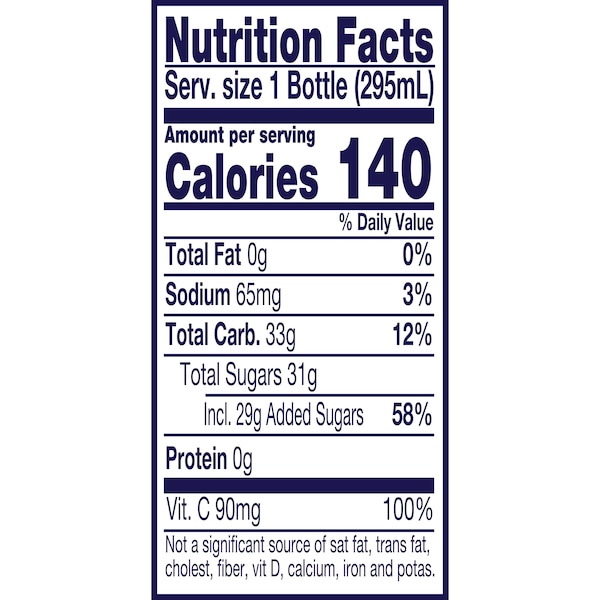 Welchs Welch's Plastic Orange Pineapple Juice 10 fl. oz. Bottle, PK24 - WPD31700