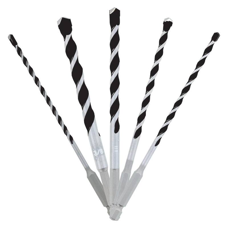 Juego de 5 brocas para martillo con punta de carburo para múltiples materiales DIABLO - DMAMM1190-S5