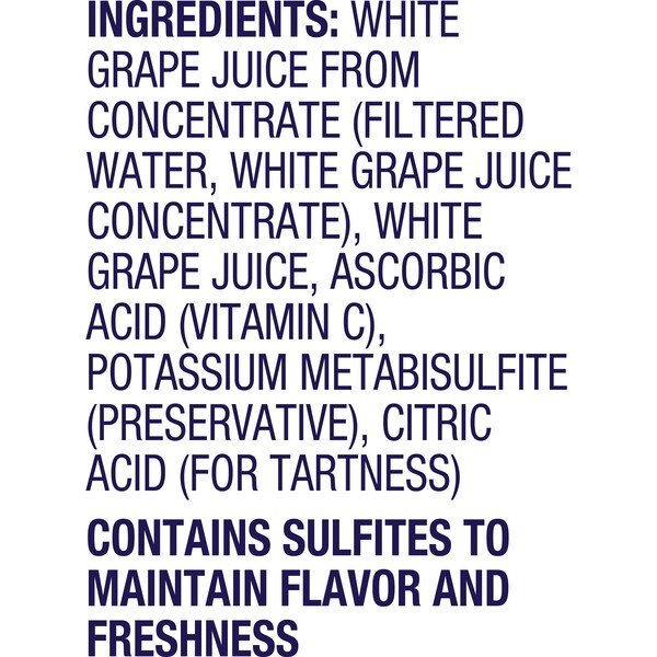 Welchs Welch's 100% White Grape Plastic Juice 64 oz. Bottle, PK8 - WPD22900