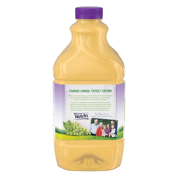 Welchs Welch's 100% White Grape Plastic Juice 64 oz. Bottle, PK8 - WPD22900