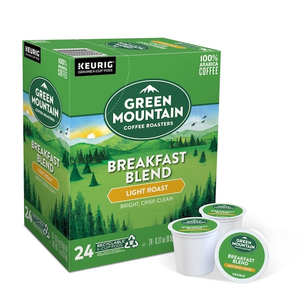 Keurig Keurig Green Mountain Coffee Light Roast Breakfast Blend Coffee K-Cups 24 pk - 5000330085