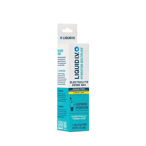 Liquid I.V. Hydration multiplier, 0.5 oz, Lemon-Lime - LVM-0309