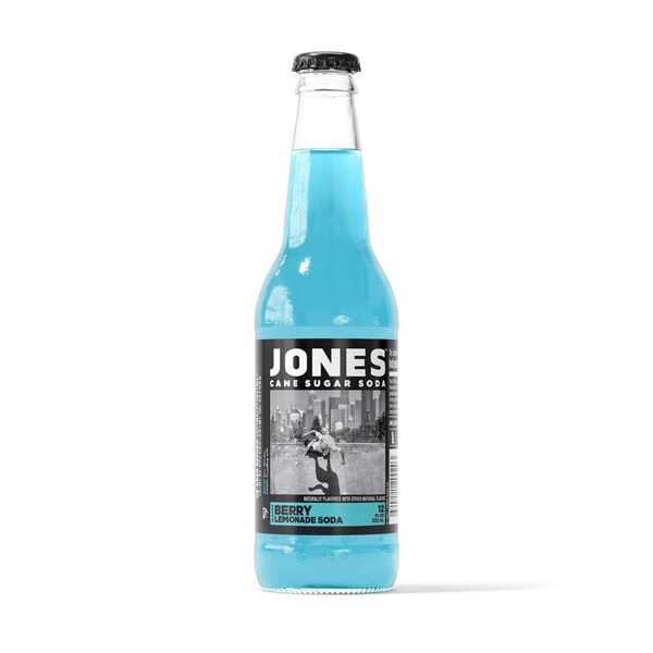 Jones Soda CANE SODA BRY LEMON 12OZ - JU-418