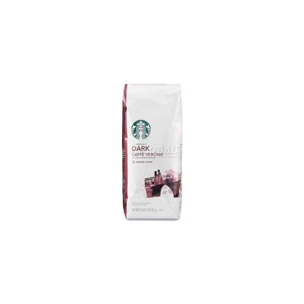 Starbucks Coffee Starbucks Dark Cafe Verona Ground Coffee, Regular, 16 oz. - SBK11018131