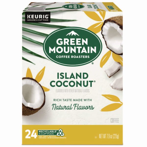 Green Mountain Coffee Island Coconut Coffee K-Cup Pods, 24PK - 6720