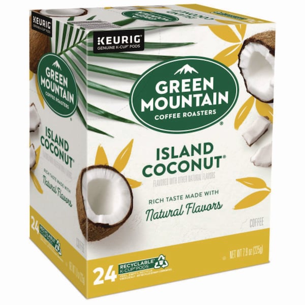 Green Mountain Coffee Island Coconut Coffee K-Cup Pods, 24PK - 6720