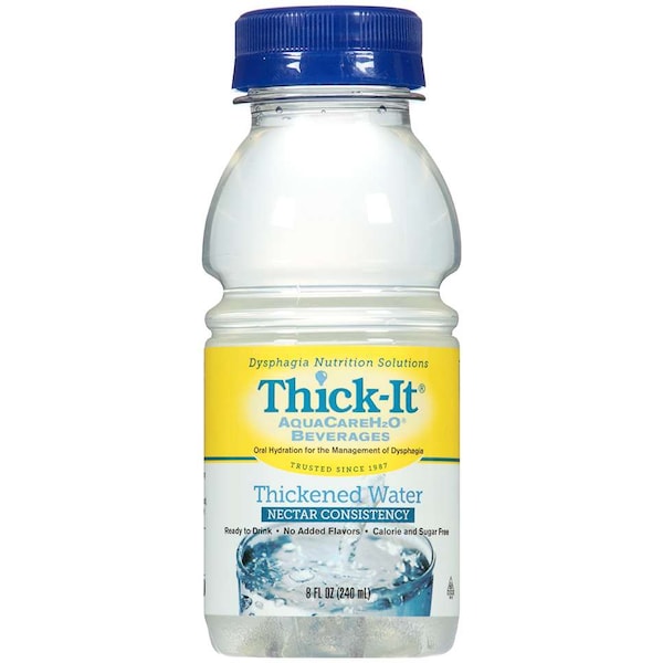 Thick-It Thick-It Aqua Care H20 Nectar Water 8 fl. oz., PK24 - B451-L9044
