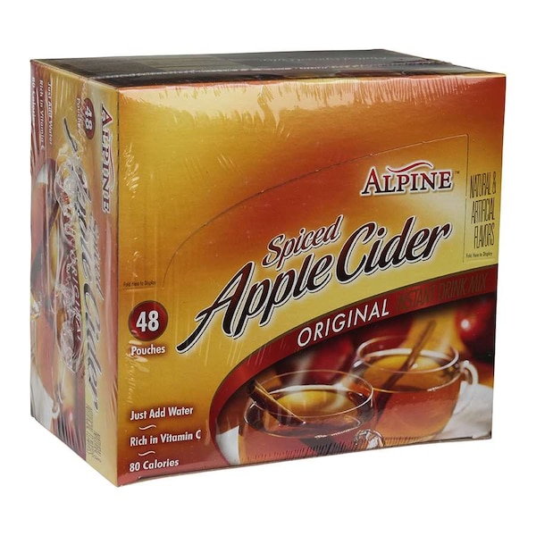 Continental Mills Continental Mills Kosher Dry Hot Instant Alpine Cider Drink Mix, PK48 - 737-0125