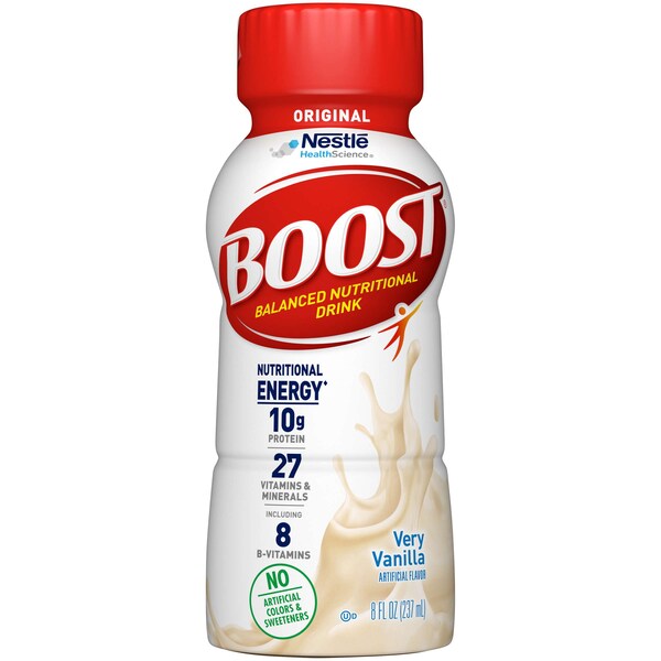 Boost Boost Vanilla Ready To Drink Nutritional Beverage 8 fl. oz., PK24 - 00041679674369