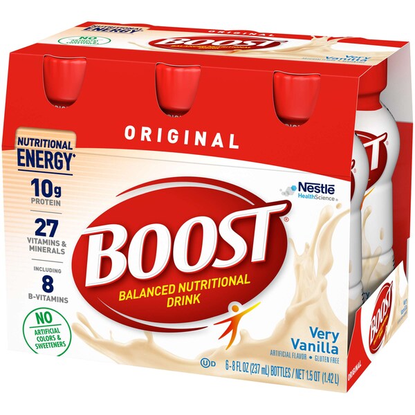 Boost Boost Vanilla Ready To Drink Nutritional Beverage 8 fl. oz., PK24 - 00041679674369