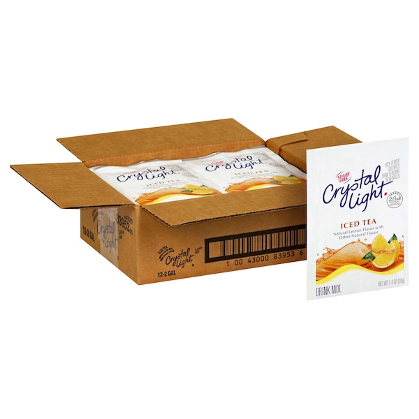 Crystal Light Crystal Light Iced Tea Beverage Mix 1.4 oz., PK12 - 10043000839536