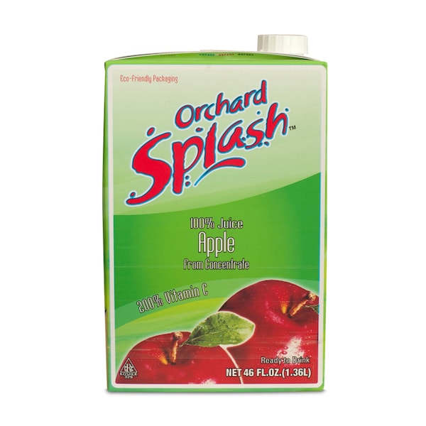 Orchard Splash Orchard Splash-46 oz. RTD Apple 100%, PK12 - 46020