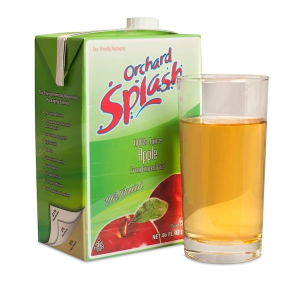 Orchard Splash Orchard Splash-46 oz. RTD Apple 100%, PK12 - 46020