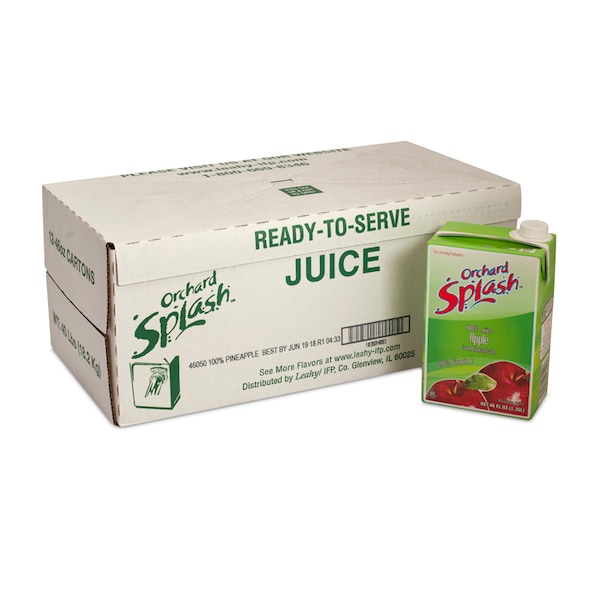 Orchard Splash Orchard Splash-46 oz. RTD Apple 100%, PK12 - 46020