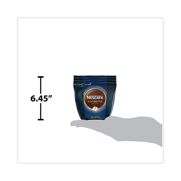 Nescafe Ristretto Decaffeinated Blend Coffee, 8.8 oz Bag, PK4 - 12333388