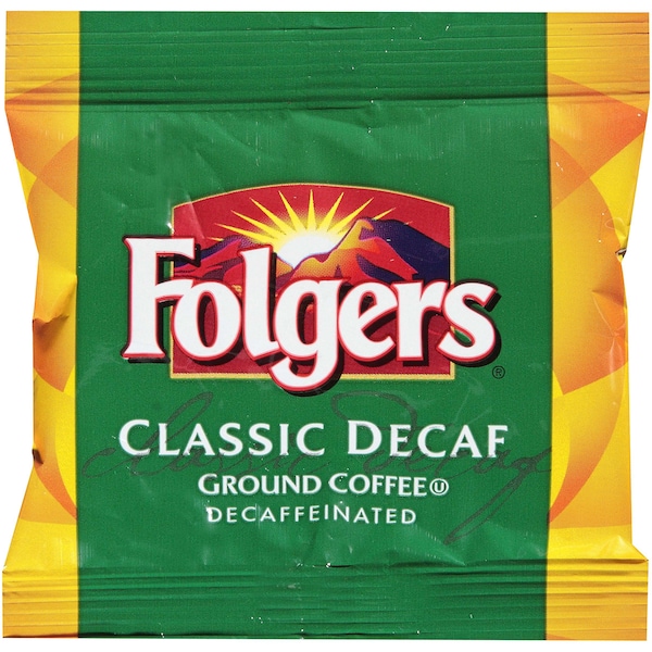 Folgers Folgers Decaffeinated Classic Roast Coffee Fraction .9 oz., PK92 - 2550006215