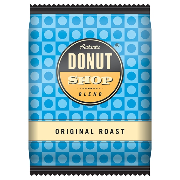 Authentic Donut Shop Blend Donut Shop Original Roast, 1.5 oz Fraction Packs, PK42 PK - RI5600