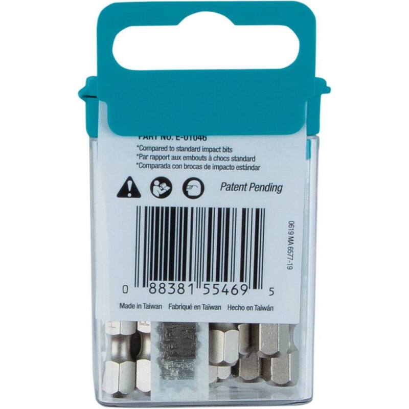 Makita Impact XPS #2 Phillips 2 pulgadas Power Bit (paquete de 15) - E-01046