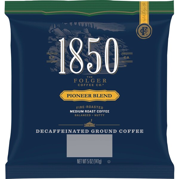 Folgers Folgers 1850 5 oz. Decaffeinated Ground Pioneer Blend, PK24 - 2550021517