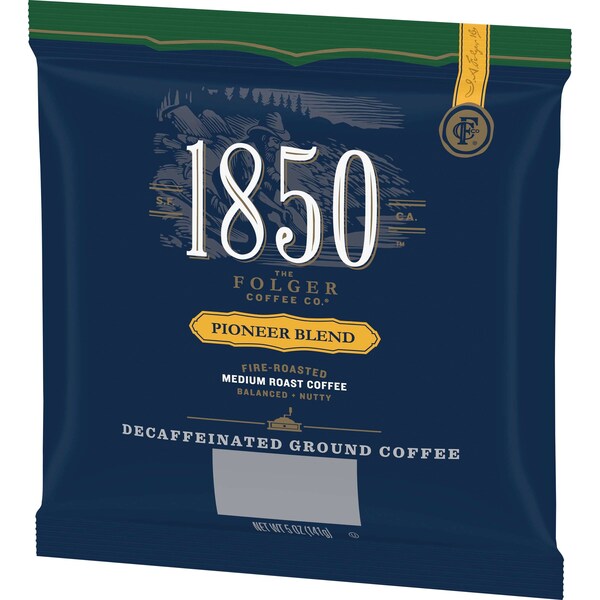 Folgers Folgers 1850 5 oz. Decaffeinated Ground Pioneer Blend, PK24 - 2550021517