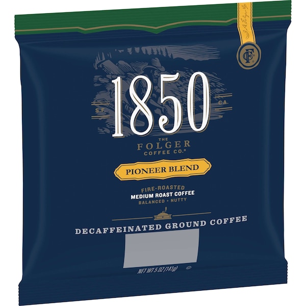 Folgers Folgers 1850 5 oz. Decaffeinated Ground Pioneer Blend, PK24 - 2550021517