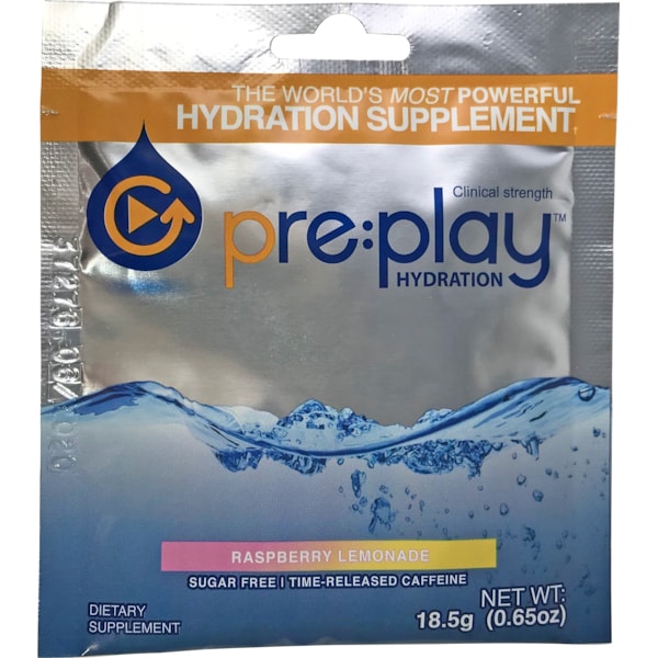 Hydration Health Products Pre:play Hydration Powder, Raspberry Lemonade, PK500 - 31161