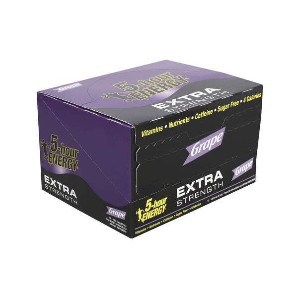 5 Hour Energy 5-Hour Energy Extra Strength Grape Energy Shot 1.93 oz., PK216 - 728127