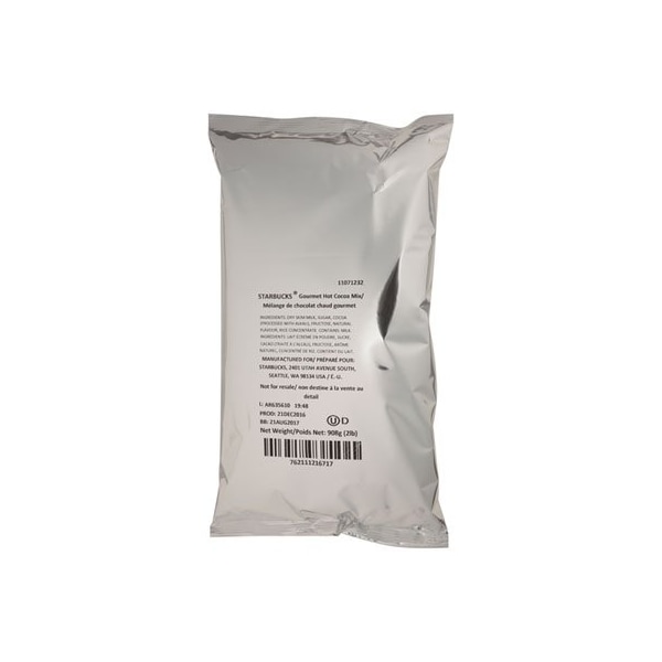 Starbucks Coffee Co Starbucks, GOURMET HOT COCOA MIX, 2 LB, BAG, 6PK - 11071232