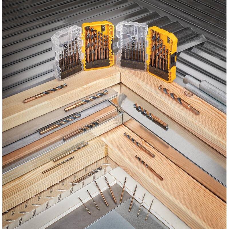 Broca negra y dorada DEWALT de 7/16 pulgadas x 12 pulgadas - DW1612