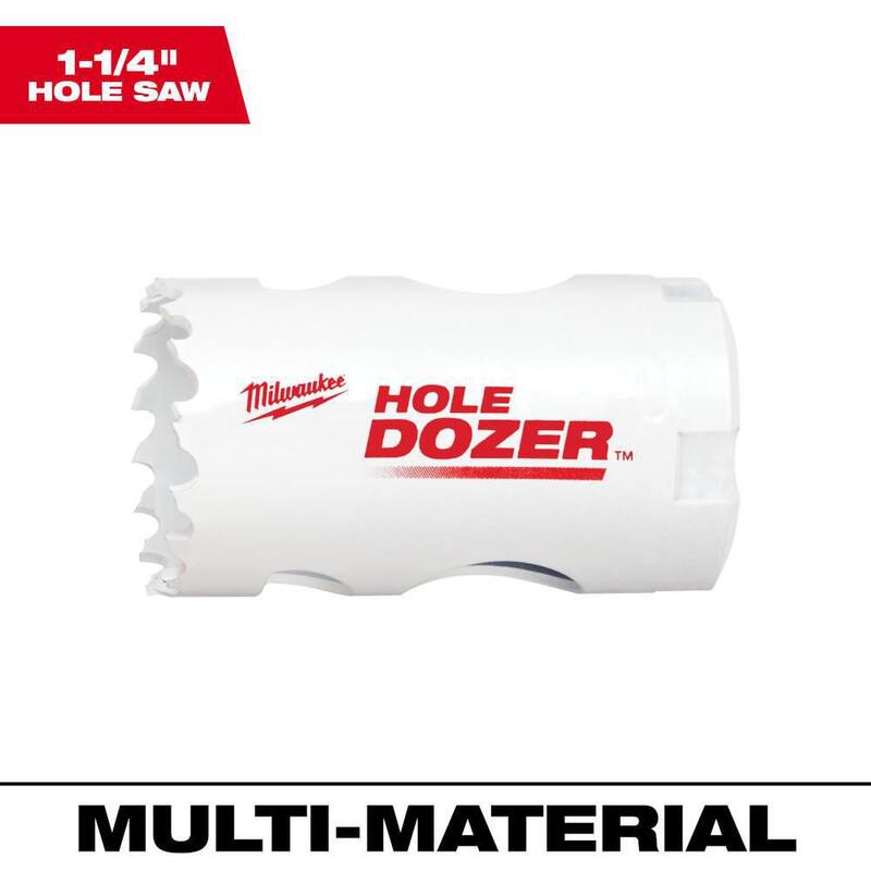 Si_Milwaukee 1-1/4 in. Hole Dozer Bi-Metal Hole Saw - 49-56-9613