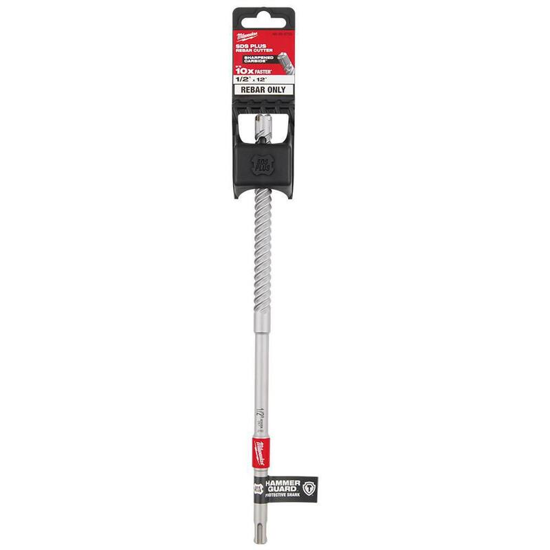 Cortador de varilla SDS-Plus de Milwaukee de 1/2 pulgadas x 12 pulgadas - 48-20-6795.