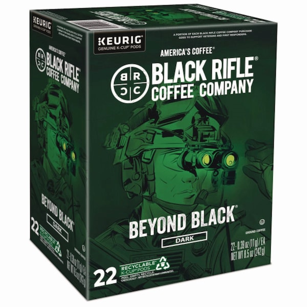 Black Rifle Coffee Co Beyond Black Coffee K-Cups, 22PK - 5000384043