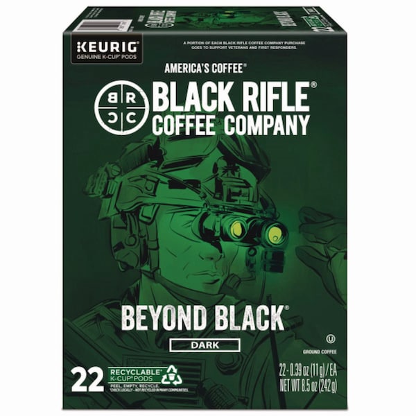 Black Rifle Coffee Co Beyond Black Coffee K-Cups, 22PK - 5000384043