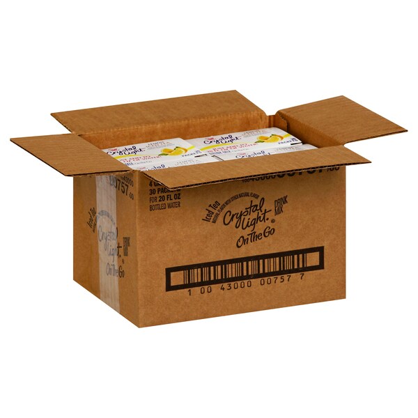 Crystal Light Crystal Light On The Go Iced Tea Beverage Mix, PK120 - 10043000007577