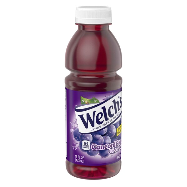 Welchs Welch's Grape Cocktail PET Bottle Juice 16 fl. oz. Bottle, PK12 - WPD30196