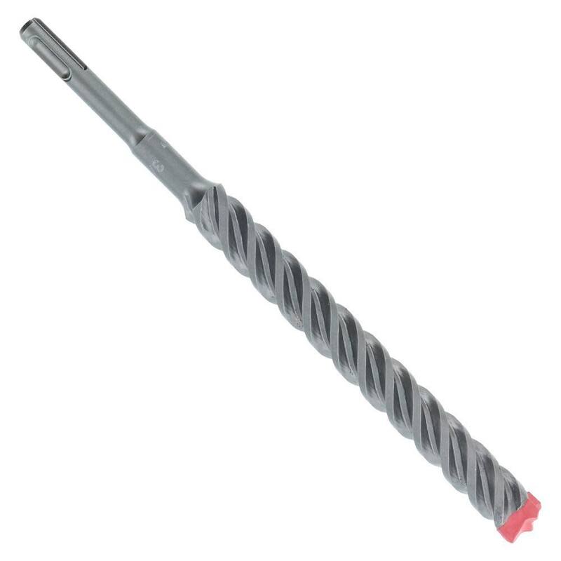 DIABLO 3/4 pulg. x 8 pulg. x 10 pulg. Broca de martillo con cabeza de carburo completo SDS-Plus 4 cortes para varilla de refuerzo (1 pieza) - DMAPL4250