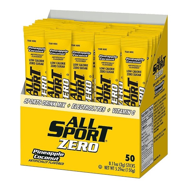 All Sport All Sport, Pineapple Coconut Powder, 50PK - 10122528