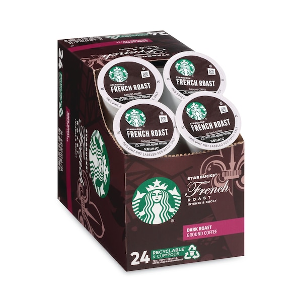 Starbucks French Roast K-Cups, PK24 - 12434813