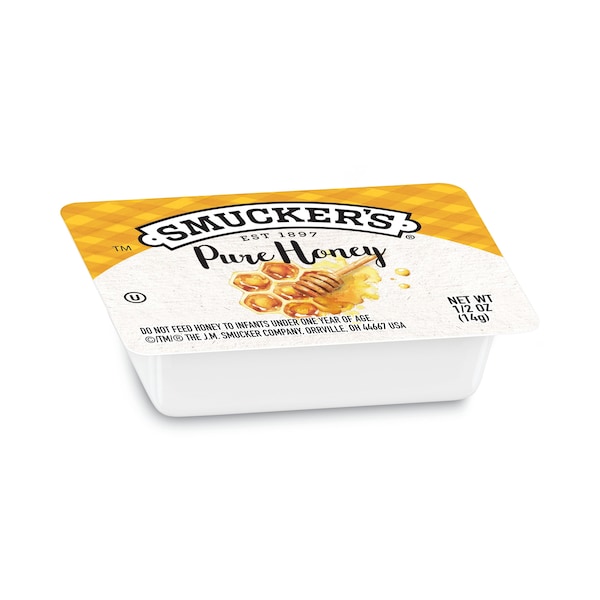 Smuckers Food, Honey Packets, 1/2 oz., PK200, Honey, Pack, 0.5 oz, 200 PK - 5150000763