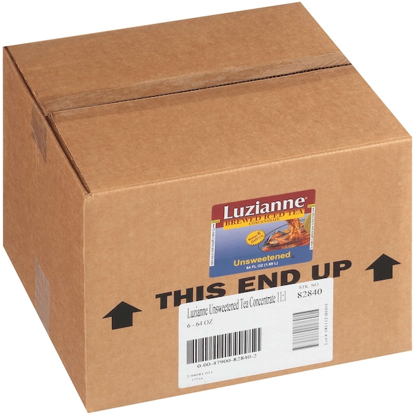 Luzianne Luzianne Unsweetened Tea 64 oz., PK6 - 47900-82840
