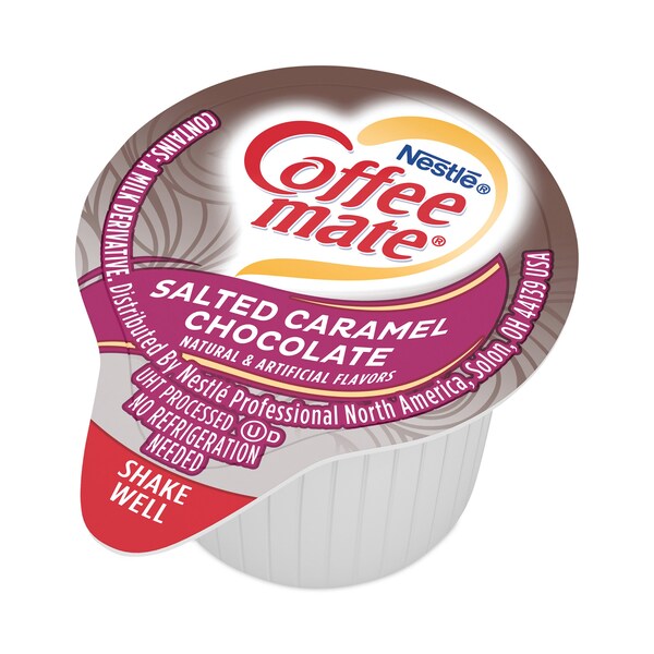 Coffee Mate Liquid Coffee Creamer, Caramel Cho, PK50 - NES STCRMCRMR